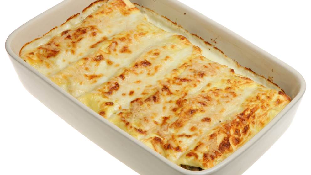 Receta de canelones de seitán