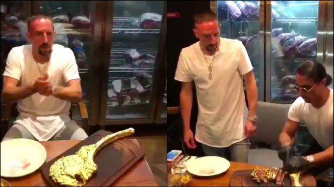 Página Oficial De Instagram De Frank Ribery Ribery Explota En Twitter Tras Las Criticas Por Comerse Un Filete Cubierto De Oro