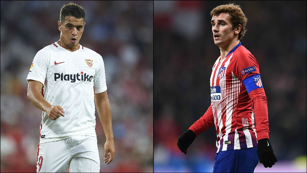 El Sevilla y el Atlético se enfrentan en la jornada 18 de Liga Santander.