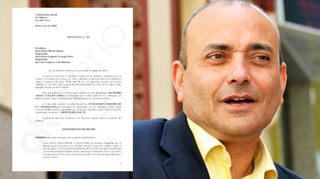 Condenan a C’s a readmitir a un concejal de Valencia expulsado por romper la disciplina de voto