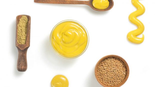 langostinos con salsa de mostaza