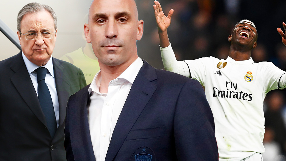 Florentino se queja oficialmente a Rubiales por el escandaloso arbitraje ante la Real Sociedad