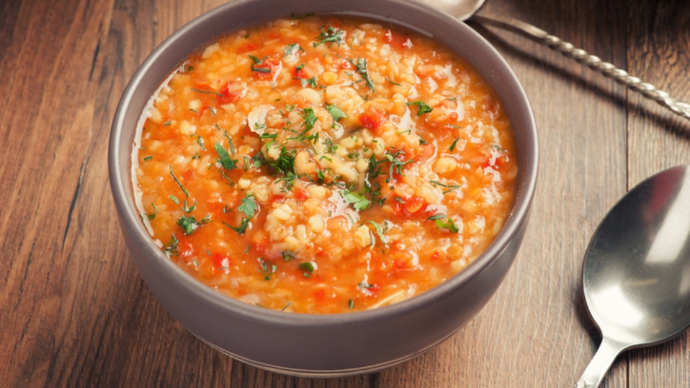 Receta de Minestrone de primavera