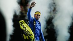 Nadal, en la presentación del Fast4 de Sydney. (Getty)
