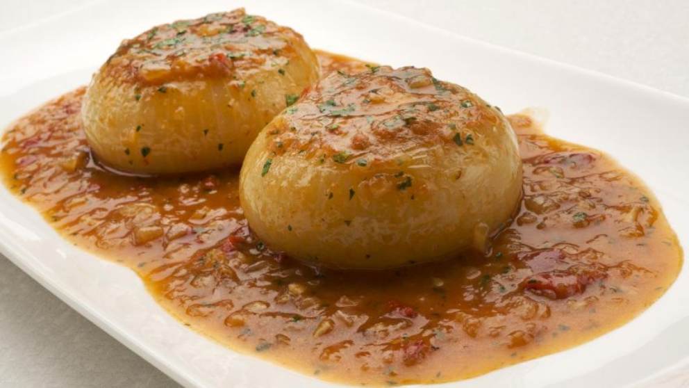 Receta de cebollas rellenas de atún