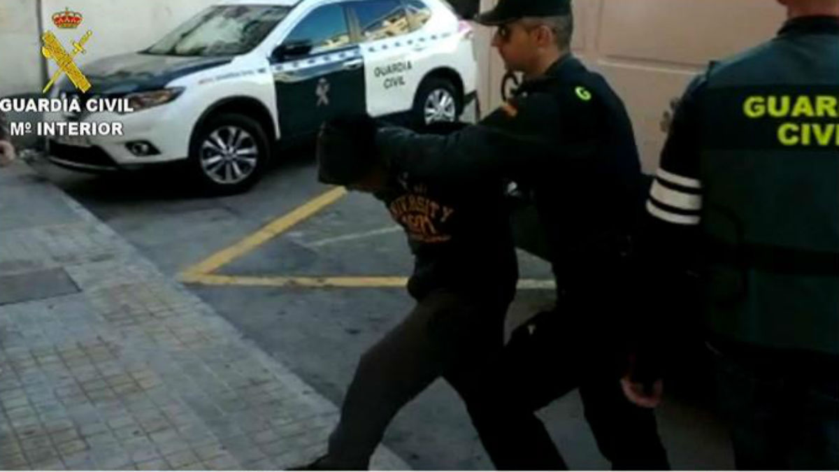 Uno de los detenidos de la Manada de Alicante (EFE).