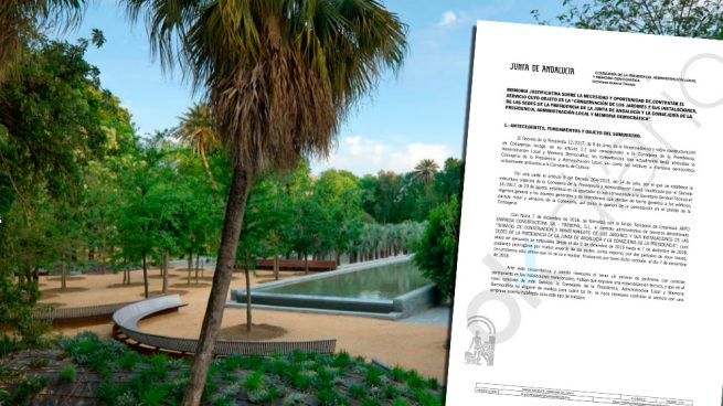 El último capricho de la Junta socialista: 166.000€ para cuidar los jardines privados de San Telmo