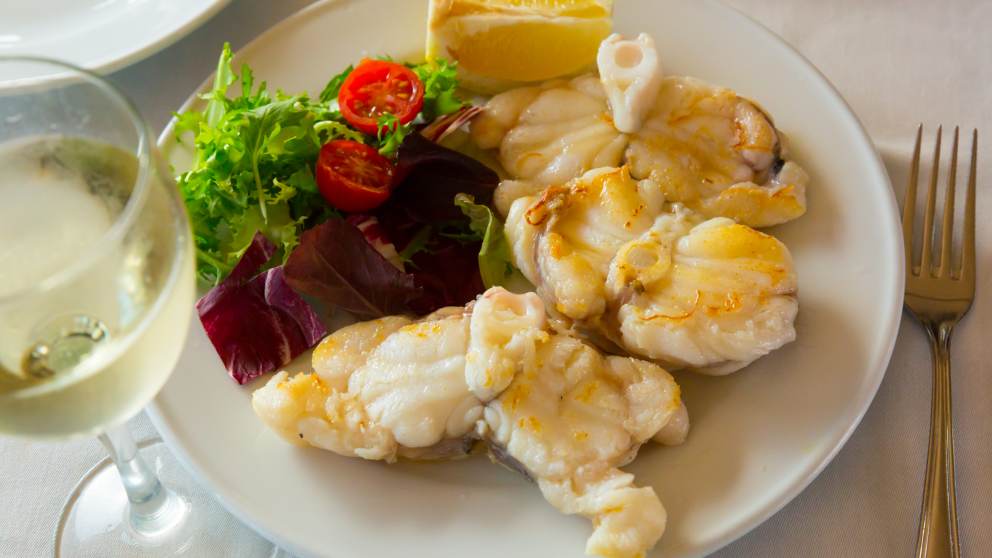 Receta de ensalada de rape