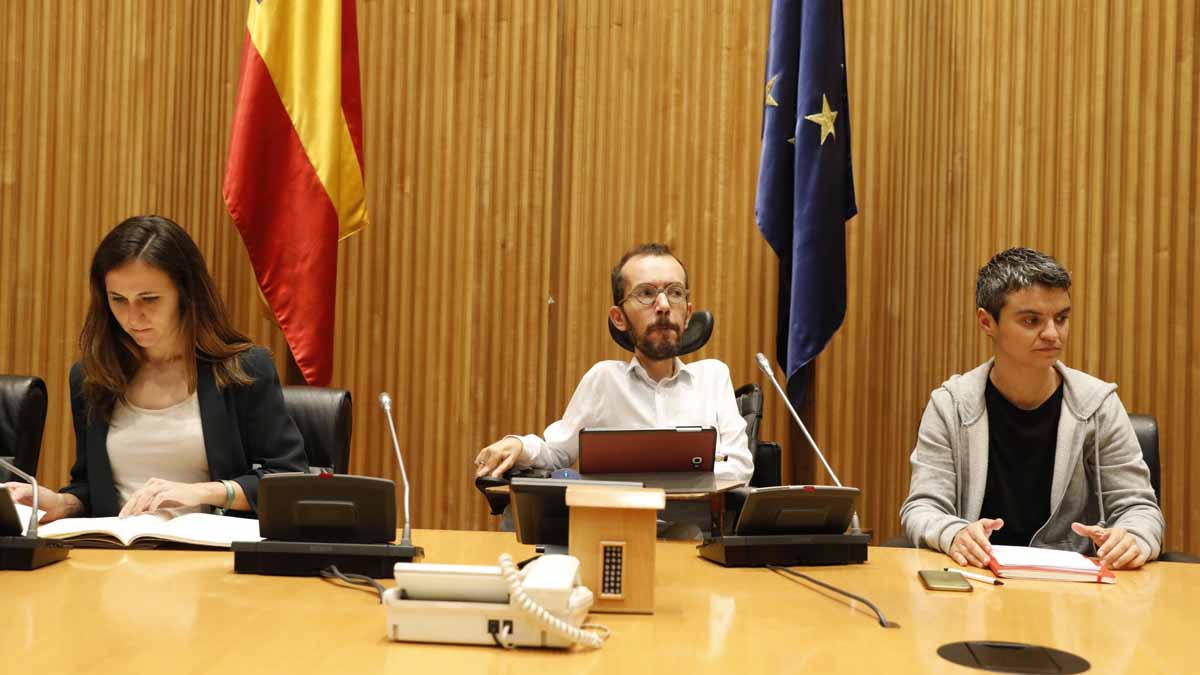 Pablo Echenique secretario de Organización de Podemos. Foto: EP