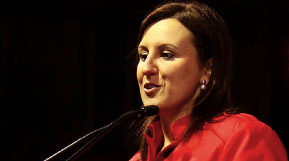 María José Catalá, candidata del PP al Ayuntamiento de Valencia. (Foto: GVA)