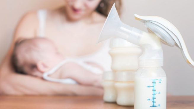 cortar leche materna