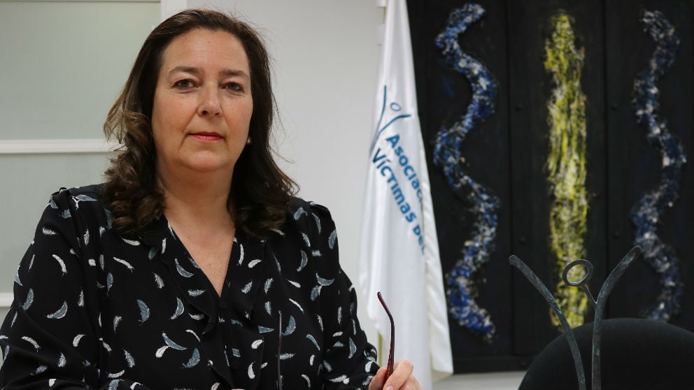 Maite Artaluce, presidenta de la AVT