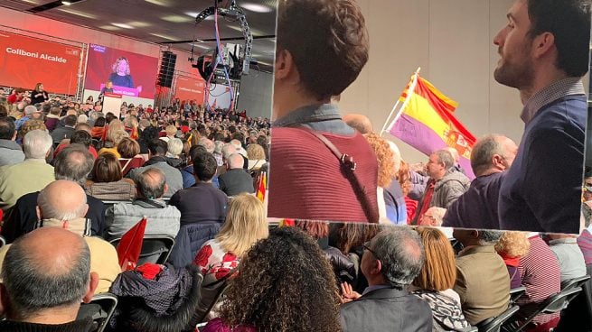 El PSOE recupera la bandera republicana en el primer mitin de una precampaña que durará todo el año