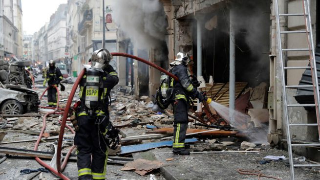 Imágenes de la explosión en París