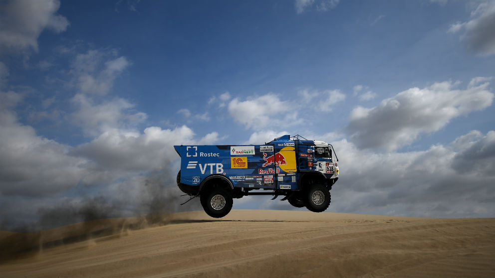 Karginov no podrá tomar la salida en la próxima etapa del Dakar. (AFP)