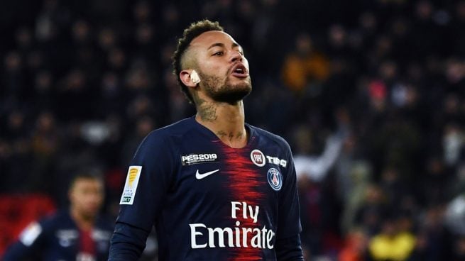 Neymar, en un partido reciente del PSG (AFP).