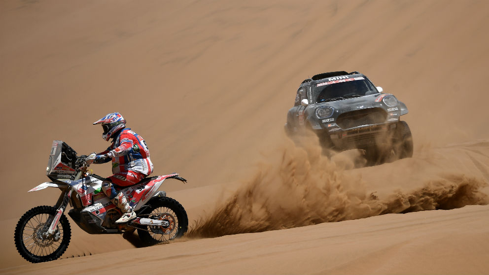 Imagen del Dakar 2019. (AFP)