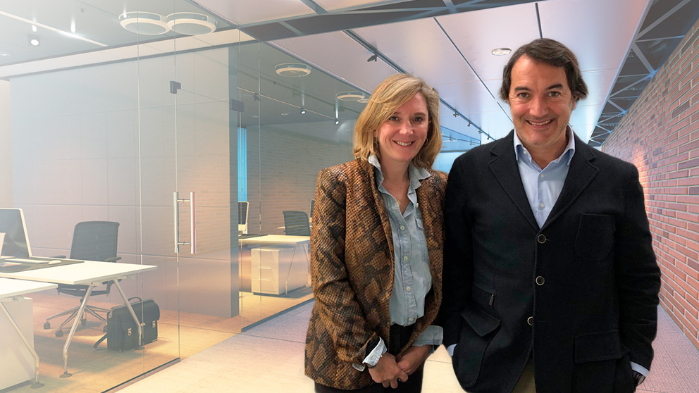 Los fundadores de Mimucama, María Marcos y Javier Peralta.