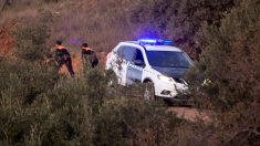 Búsqueda del niño caído en un pozo en Totalán (Málaga). Foto: EFE