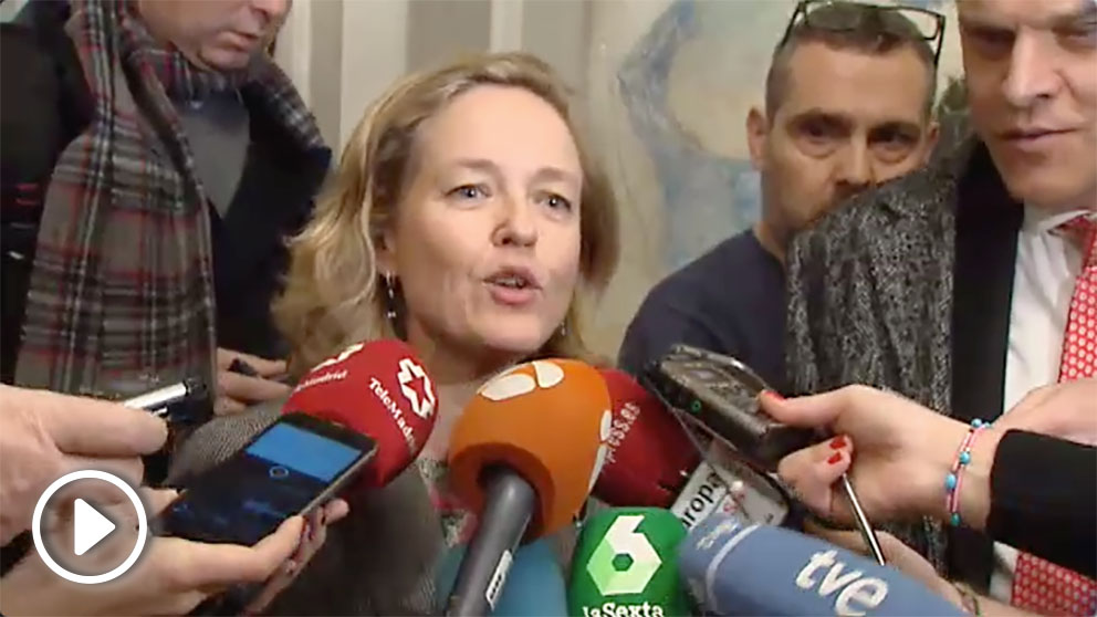 Nadia Calviño, ministra de Economía y Empresa.