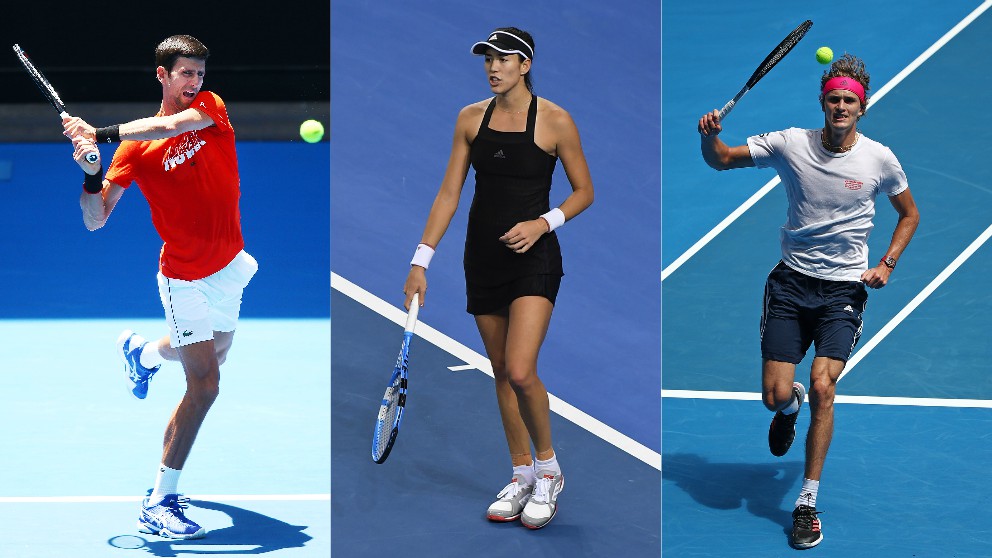 Djokovic, Muguruza y Zverev debutan en la jornada 6 del Open de Australia 2019. (Getty)