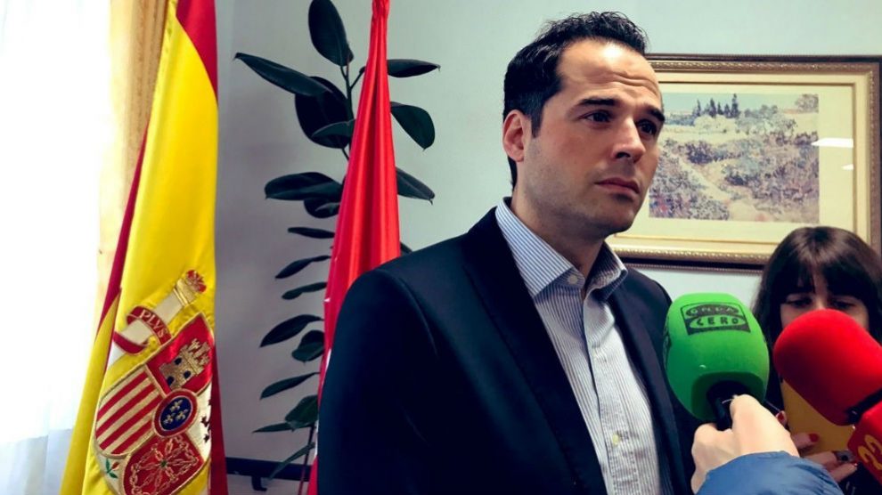 Ignacio Aguado (Ciudadanos). Foto: Europa Press