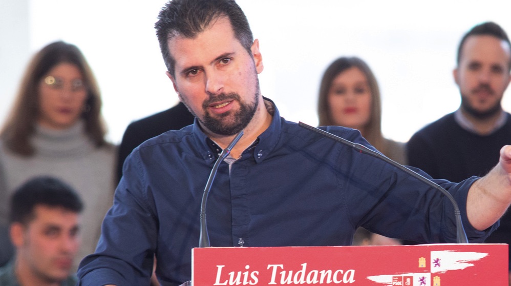 El líder del PSOE en Castilla y León, Luis Tudanca.