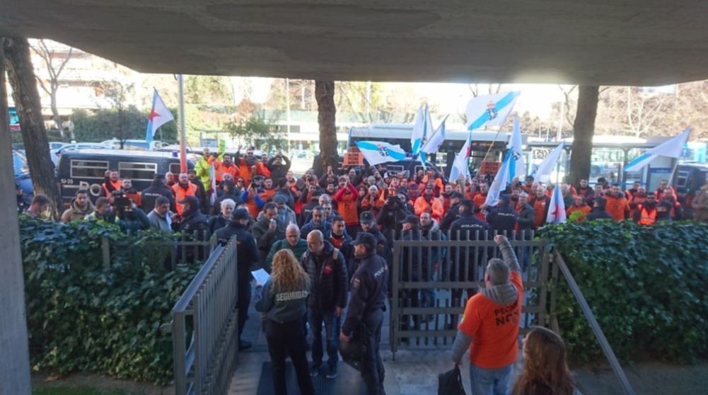 Protestas de trabajadores de Alcoa