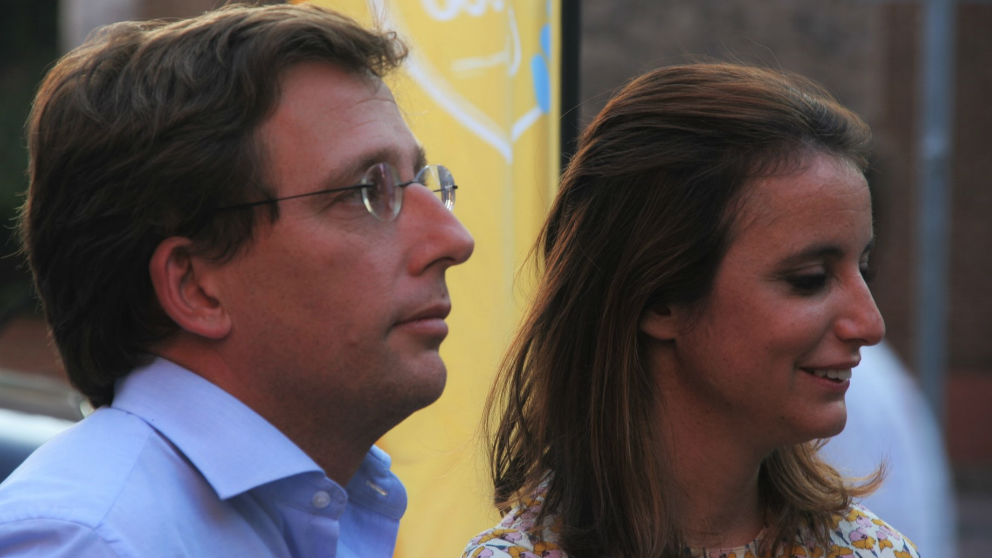 Martínez Almeida y Andrea Levy. Foto: Europa Press