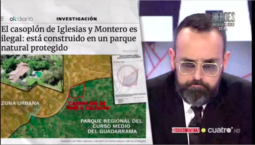 Risto Mejide intentó ridiculizar la noticia de OKDIARIO en su programa.