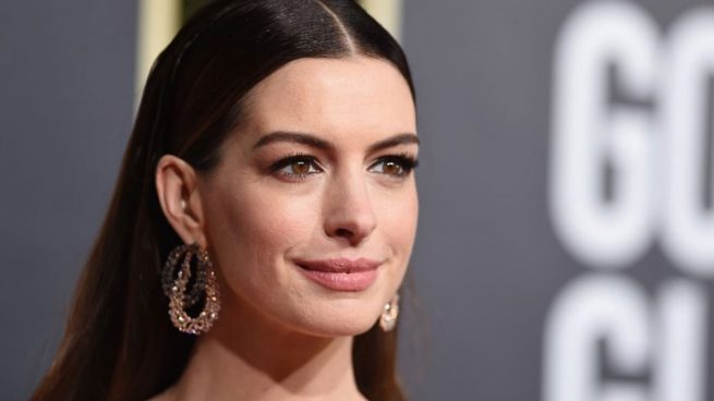 Anne Hathaway irreconocible sin maquillaje