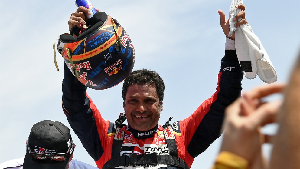 Nasser Al-Attiyah, ganador de coches del Dakar 2019. (AFP)