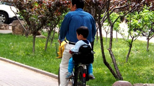 salir en bici con el bebé