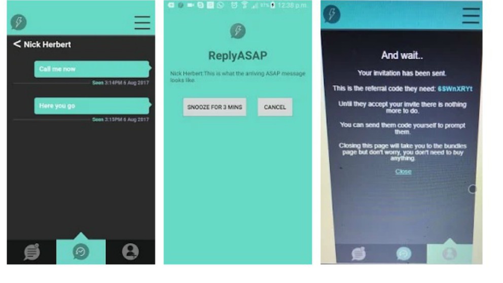 ReplyASAP, la app que bloquea el móvil del hijo hasta que contesta a los mensajes de sus padres