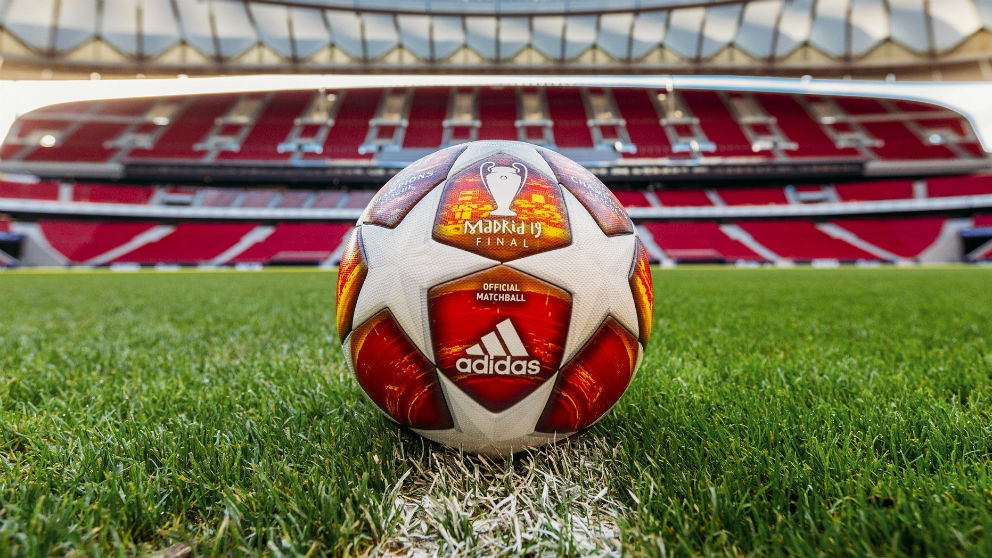 Adidas presenta el balón de la final de la Champions 2019.
