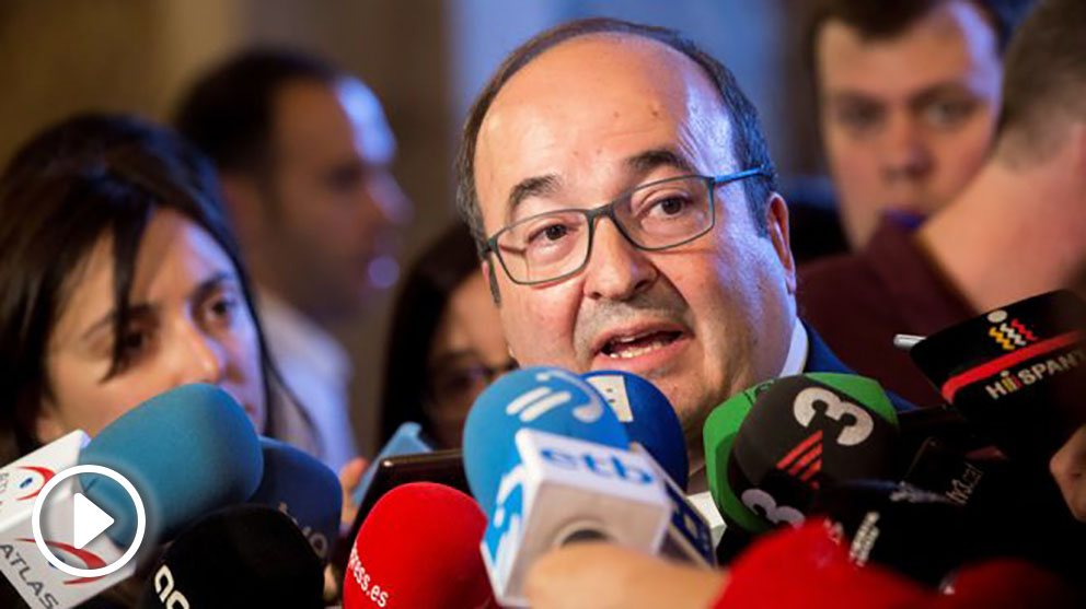 Miquel Iceta, primer sectretario del PSC. (Foto: EFE)