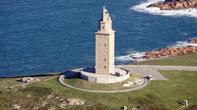 La Torre de Hércules en A Coruña, Patrimonio de la Humanidad.