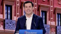 Juanma Moreno, en la Convención Nacional del PP.