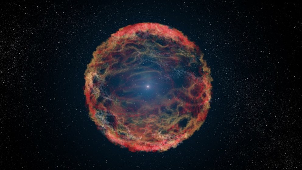 Observada por primera vez una hipernova en el espacio