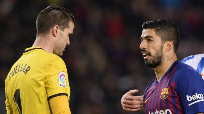 El Leganés pide una explicación oficial tras la polémica jugada entre Luis Suárez y Cuéllar