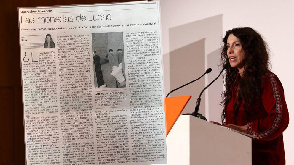 La consejera andaluzá Rocío Ruiz y su artículo sobre la Semana Santa