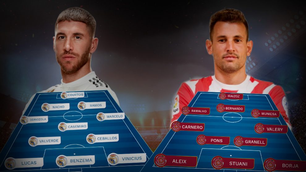 El Real Madrid se enfrenta al Girona en Copa del Rey.