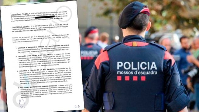 Denuncian por corrupción a la Escuela de Mossos ante el Tribunal Europeo de Derechos Humanos