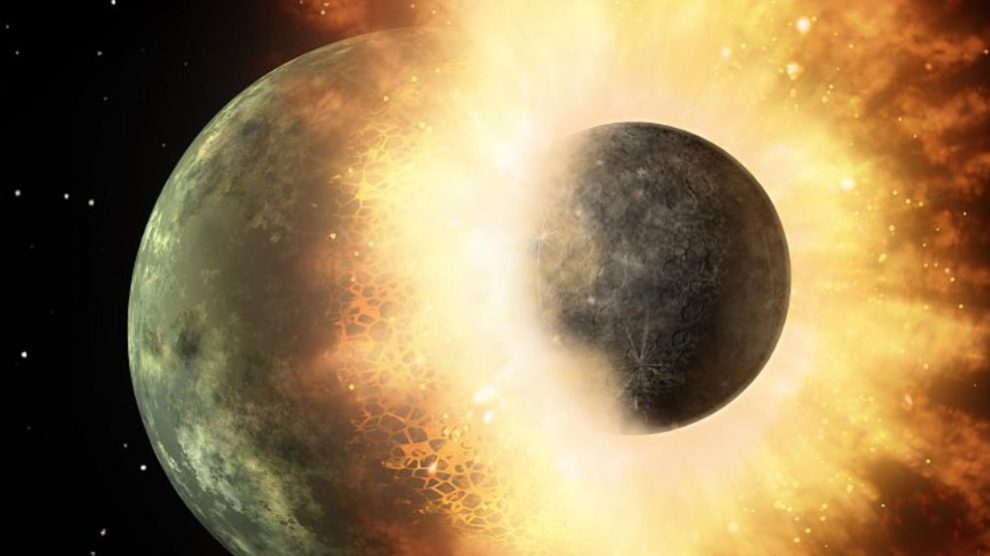 Una colisión planetaria trajo la vida a la Tierra según un nuevo estudio