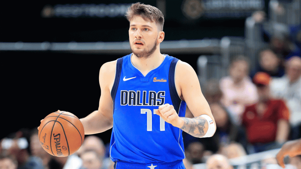 Luka Doncic, el nuevo rey de Dallas. (AFP)