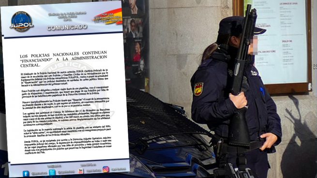 Los policías del Consejo de Ministros en Barcelona adelantaron de su bolsillo el dinero de las dietas