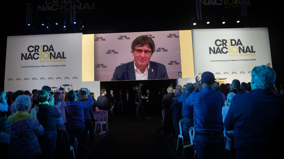 Carles Puigdemont y la Crida Nacional, el partido que montó desde Waterloo