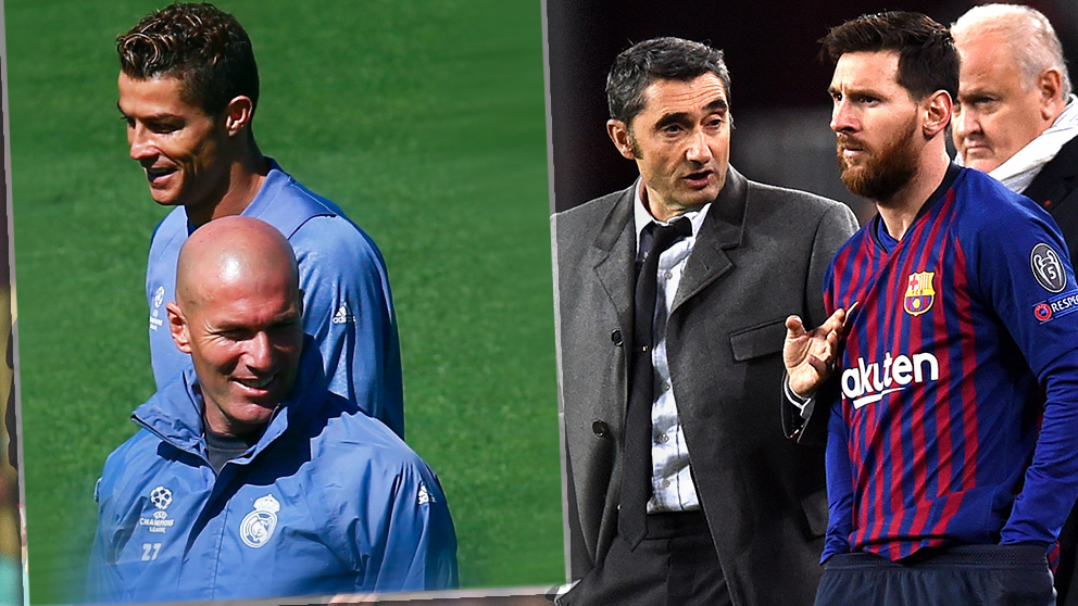 Valverde copia el plan de Zidane.