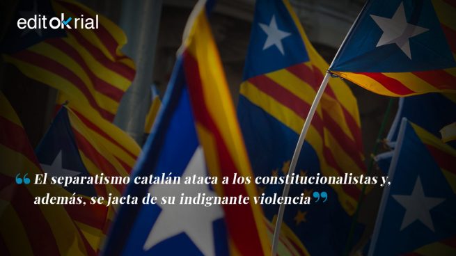 Los separatistas radicales actúan en las formas igual que los nazis