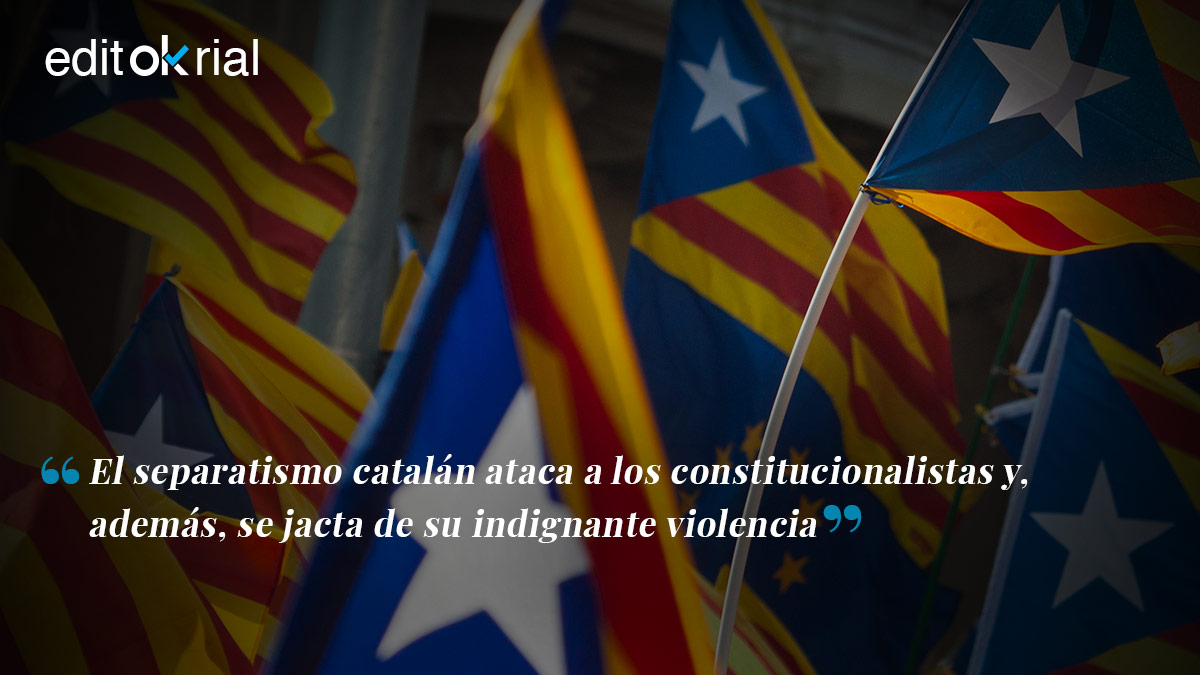 Los separatistas radicales actúan en las formas igual que los nazis